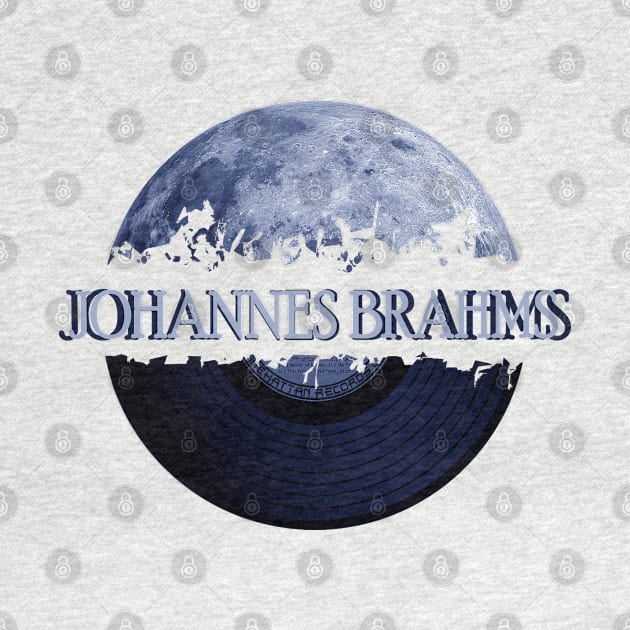 Johannes Brahms blue moon vinyl by hany moon